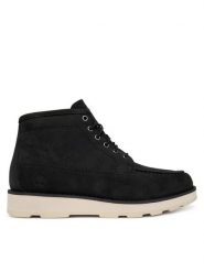 Timberland Trzewiki Britton Mills Chukka TB0A6CEPEK41 Czarny. Czarne botki sznurowane Timberland, bez wzorów, ze skóry, bez obcasa, bez zapięcia. Za 769.99 zł.