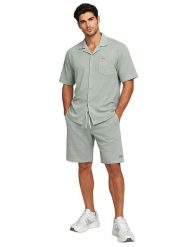 Geographical Norway Koszula "Zifel" w kolorze khaki rozmiar: XXL. Brązowe koszule Geographical Norway, xxl, bez wzorów, bez kołnierzyka, bez ramiączek. Za 79.59 zł.
