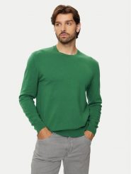 United Colors Of Benetton Sweter 10CVU1N60 Zielony Regular Fit. Zielone swetry rozpinane United Colors Of Benetton, l, bez wzorów, z bawełny, bez kołnierzyka, bez ramiączek. Za 139.99 zł.