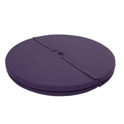 Materac do pole dance okrągły średnica 120 cm grubość 10 cm. Stylizacja M-POLE. Za 495.00 zł.