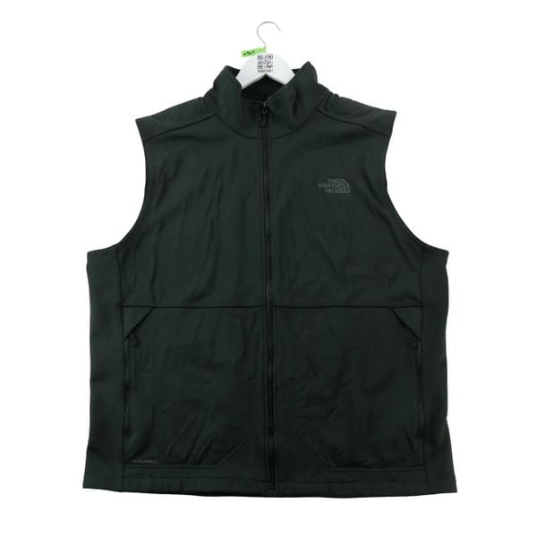 Second life - Kurtka polarowa męska WindWall - Stan bardzo dobry. Czarne kurtki The North Face, m, bez wzorów, z polaru, bez kaptura. Za 186.06 zł.