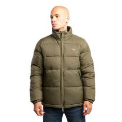 Kurtka zimowa męska Dickies Waldenburg. Zielone kurtki Dickies, na zimę, m, bez wzorów, bez kaptura. W wyprzedaży za 425.50 zł.