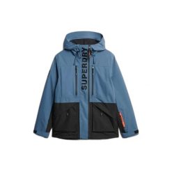 Kurtka narciarska Superdry Ultimate Freestyle. Niebieskie kurtki narciarskie i snowboardowe Superdry, m, bez wzorów, narciarskie. Za 1,092.20 zł.