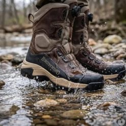 Buty myśliwskie Browning Hunstman II. Brązowe buty turystyczne Browning, bez wzorów, z materiału, bez zapięcia, outdoorowe, primaloft. Za 817.00 zł.