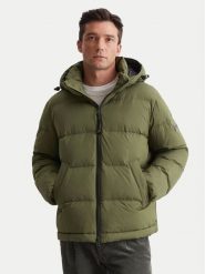 Marc O'Polo Kurtka puchowa 429 0960 70266 Zielony Regular Fit. Zielone kurtki Marc O'Polo, l, bez wzorów, z puchu, bez kaptura. Za 779.99 zł.