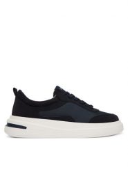 Guess Sneakersy FMJBNO ELE12 Granatowy. Niebieskie buty sportowe casual Guess, z aplikacjami, z materiału, bez zapięcia. Za 519.99 zł.