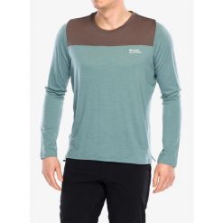 Bluza rowerowa męska Mons Royale Diversion Merino Bike Jersey Long Sleeve. Zielone bluzy Mons Royale, m, bez wzorów, z jersey, bez kaptura. Za 335.99 zł.