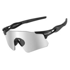 Okulary przeciwsłoneczne sportowe fotochromowe, przeciwwiatrowe i antyfogowe. Czarne okulary przeciwsłoneczne WEST BIKING. Za 168.20 zł.