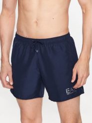 EA7 Emporio Armani Szorty kąpielowe 902000 CC721 06935 Granatowy Regular Fit. Niebieskie kąpielówki EA7 Emporio Armani, m, bez wzorów, z syntetyku. Za 149.99 zł.