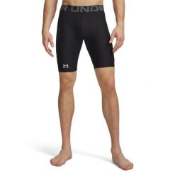 Under Armour HG ARMOUR LNG SHORTS Męskie spodenki kompresyjne. Czarne odzież kompresyjna Under Armour, l, bez wzorów, z meshu, do biegania. Za 104.99 zł.
