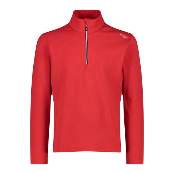 Bluza męska CMP 3G10747. Czerwone bluzy CMP, na zimę, m, bez wzorów, bez kaptura. Za 249.99 zł.