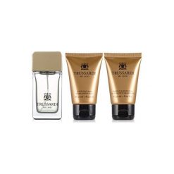 TRUSSARDI My Land Zestaw dla mężczyzn EDT 30ml + Żel pod prysznic 30ml + Balsam po goleniu 30ml. Zestawy kosmetyków marki TRUSSARDI. Za 87.64 zł.