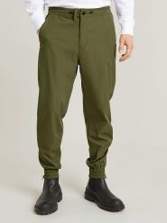 G-Star Spodnie w kolorze khaki rozmiar: W28. Brązowe spodnie treningowe długie G-Star, bez wzorów. Za 163.64 zł.
