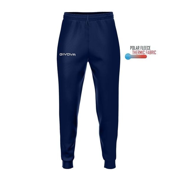 Givova One Navy Spodnie Sportowe 4xl - Oddychające i Elastyczne. Niebieskie spodnie treningowe długie Givova, xl, bez wzorów. Za 87.47 zł.