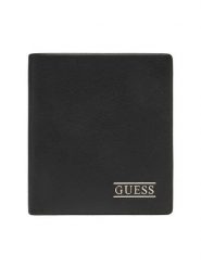 Guess Portfel SMNEBR LEA18 Czarny. Czarne portfele Guess, z aplikacjami, ze skóry. Za 259.99 zł.