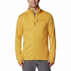 Bluza Turystyczna Rozpinana Męska Columbia Park View Fleece Full Zip. Brązowe bluzy Columbia, m, bez wzorów, bez kaptura. Za 322.99 zł.