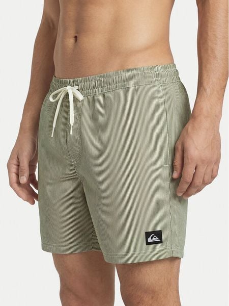 Quiksilver Szorty kąpielowe Everyday Deluxe EQYJV04101 Zielony Regular Fit. Zielone kąpielówki Quiksilver, m, bez wzorów, z syntetyku. Za 149.99 zł.