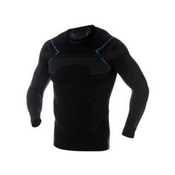 Termoaktywna męska bluza narciarska Brubeck Thermo. Czarne bielizna termoaktywna Brubeck, na zimę, m, bez wzorów, z dzianiny, bez ramiączek, narciarskie. Za 199.99 zł.
