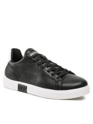 Replay Sneakersy Polys Studio GMZ3P .000.C0014L Czarny. Czarne buty sportowe casual Replay, bez wzorów, ze skóry, bez zapięcia. Za 309.99 zł.