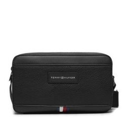 Saszetka Tommy Hilfiger. Czarne saszetki i nerki Tommy Hilfiger, bez wzorów. Za 209.99 zł.