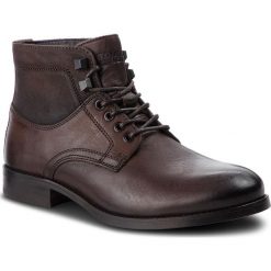 Trzewiki TOMMY JEANS - Casual Leather Boot EM0EM00141 Coffee Bean 212. Botki sznurowane marki Tommy Jeans. W wyprzedaży za 389.00 zł.