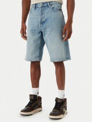 G-Star Raw Szorty jeansowe Deeggie D28474-D788 Niebieski Regular Fit. Niebieskie szorty G-Star, m, bez wzorów, z bawełny, retro. Za 244.99 zł.