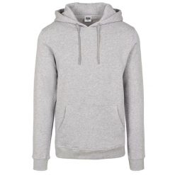 Bluza z kapturem Urban Classic organic basic. Szare bluzy z kapturem Urban Classics, m, bez wzorów, z bawełny, z kapturem. Za 249.30 zł.