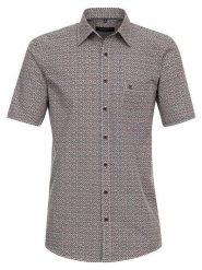 CASAMODA Koszula - Comfort fit - w kolorze pomarańczowo-granatowym rozmiar: 6XL. Niebieskie koszule CASAMODA, xl, bez wzorów, z bawełny, bez kołnierzyka, bez ramiączek. Za 83.22 zł.