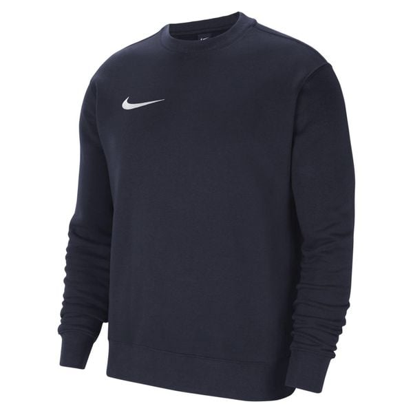 Bluza sportowa męska Nike Crew Fleece Park 20. Białe bluzy bez kaptura Nike, m, bez wzorów, z bawełny, bez kaptura. Za 199.99 zł.
