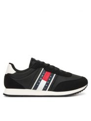 Tommy Jeans Sneakersy Tjm Classic Runner EM0EM01709 Czarny. Czarne buty sportowe casual Tommy Jeans, bez wzorów, z jeansu, bez zapięcia. Za 369.99 zł.