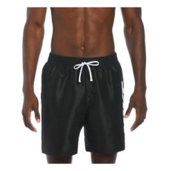 Szorty kąpielowe męskie Nike Big Block 7" Volley. Niebieskie kąpielówki Nike, m, bez wzorów. Za 219.99 zł.