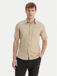 Columbia Koszula Silver Ridge™ Utility 2157323 Beżowy Regular Fit. Brązowe koszule Columbia, l, bez wzorów, z syntetyku, bez kołnierzyka, bez ramiączek. Za 299.99 zł.