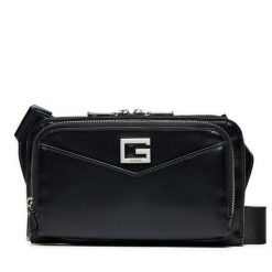 Saszetka Guess. Czarne saszetki i nerki Guess, z aplikacjami. Za 249.99 zł.