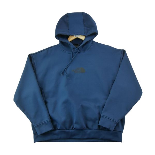 Second life - The North Face bluza męska z kapturem - Jak nowy. Niebieskie bluzy z kapturem The North Face, l, bez wzorów, z materiału, z kapturem. Za 127.76 zł.
