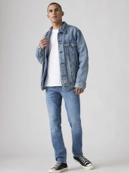 Levi's Dżinsy "511" - Slim fit - w kolorze niebieskim rozmiar: W32/L32. Niebieskie jeansy Levi's®, l. Za 277.44 zł.