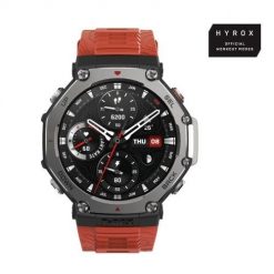 Smartwatch Amazfit T-Rex 3 -älykello, 48,5 mm, punainen. Zegarki smartwatch No name, bez wzorów. Za 1,331.99 zł.