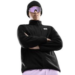 Kurtka polarowa męska Ripstop Vevey. Czarne kurtki SIROKO, m, bez wzorów, z polaru, bez kaptura. W wyprzedaży za 126.00 zł.