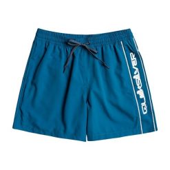 Szorty kąpielowe męskie Quiksilver Everyday Vert Volley 16". Niebieskie krótkie spodenki sportowe Quiksilver, m, bez wzorów, z materiału. Za 67.99 zł.