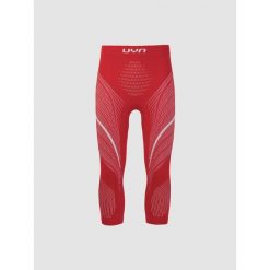 Legginsy termoaktywne męskie Natyon 2.0 Austria UW Pants Medium. Czerwone bielizna termoaktywna UYN, m, bez wzorów, z materiału, narciarskie. Za 437.00 zł.