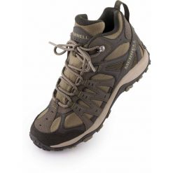 Buty turystyczne męskie Merrell Accentor 3 Sport Mid GTX. Buty turystyczne Merrell, bez wzorów, bez zapięcia. Za 384.80 zł.