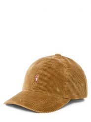 Polo Ralph Lauren Męska czapka z daszkiem Mężczyźni Sztruks brązowy jednolity, ONE SIZE. Brązowe czapki z daszkiem Polo Ralph Lauren, bez wzorów, ze sztruksu. Za 399.95 zł.