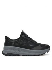 Skechers Trekkingi Switch Back-Mist 237685/BKMT Czarny. Czarne buty trekkingowe Skechers, bez wzorów, z materiału, bez zapięcia. Za 259.99 zł.