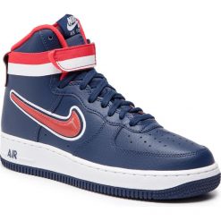 Sneakersy NIKE - Air Force 1 High '07 Lv 8 Sport AV3938 400 Midnight Navy/University Red. Niebieskie buty sportowe casual marki Nike, z materiału. W wyprzedaży za 419.00 zł.