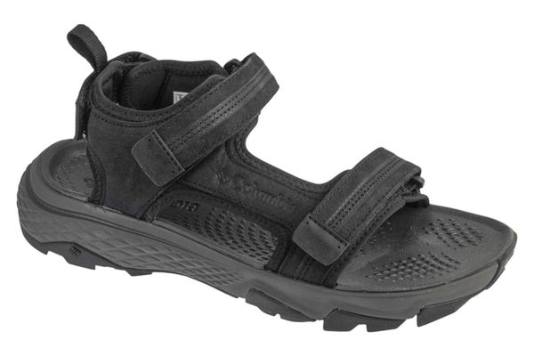 Sandały męskie, Peakfreak Rush Sandal Lea. Czarne sandały Columbia, z materiału, bez zapięcia. Za 329.99 zł.