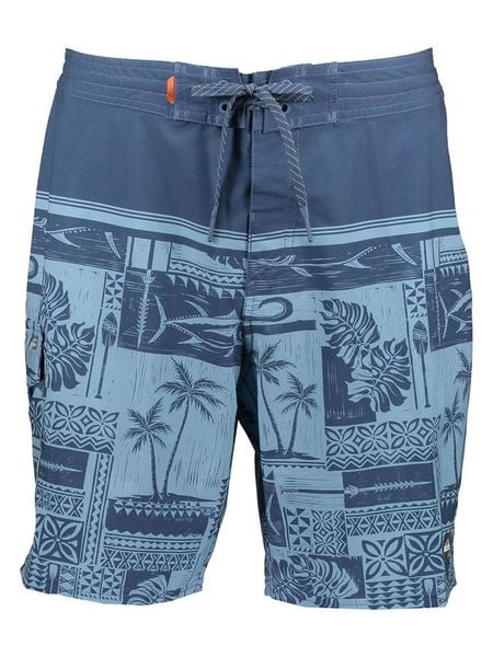 Quiksilver Szorty kąpielowe "Jig Saw" w kolorze granatowym rozmiar: 28. Niebieskie kąpielówki Quiksilver, bez wzorów. Za 106.38 zł.