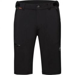 Spodnie trekkingowe męskie Mammut Runbold. Czarne szorty Mammut, m, bez wzorów, sportowe. Za 633.00 zł.