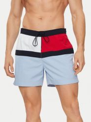 Tommy Hilfiger Szorty kąpielowe UM0UM03259 Niebieski. Niebieskie kąpielówki Tommy Hilfiger, m, bez wzorów, z syntetyku. Za 179.99 zł.