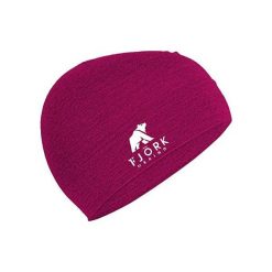 Czapka do biegania z merynosów. Szare czapki zimowe FJORK MERINO, bez wzorów, z wełny. W wyprzedaży za 139.00 zł.