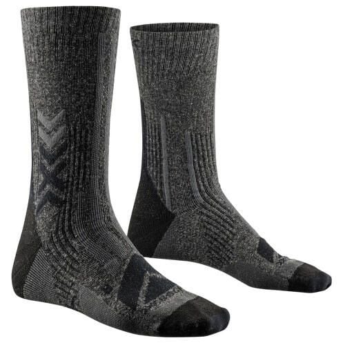 Skarpetki X-Socks Performe Merino Crew. Czarne skarpety X BIONIC, z aplikacjami, z materiału. Za 173.55 zł.