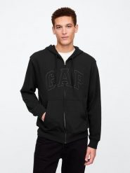 GAP Bluza w kolorze czarnym rozmiar: XL. Czarne bluzy GAP, xl, bez wzorów, bez kaptura. Za 109.78 zł.
